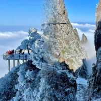 標題｜廣深1.5h閃現「冰雪莽山」#電梯直達雪山