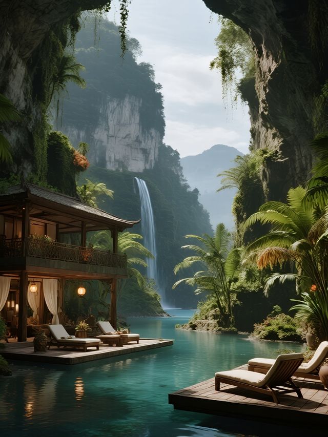 廣西通靈大峽谷親子遊探秘侏羅紀！娃見桫欏超興奮