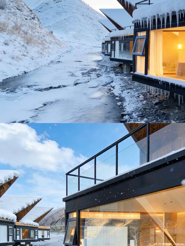 新都橋雪季寶藏木屋2h直達的雪山治癒秘境 新都橋雪季寶藏木屋2h直達的雪山治癒秘境