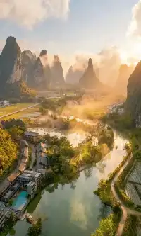 為了這張圖，我特意飛了一次廣西