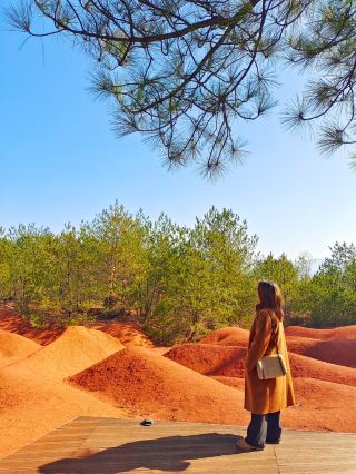 Red Earth Geological Park Discovered Near Nanchang! Rolling Hills Perfect for Photos
