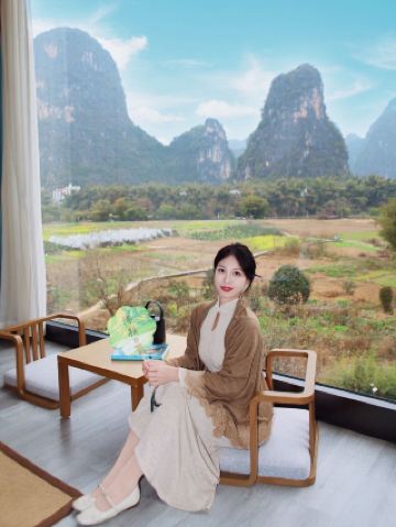 為了這扇窗🪟冬天來陽朔真的值回房價！！