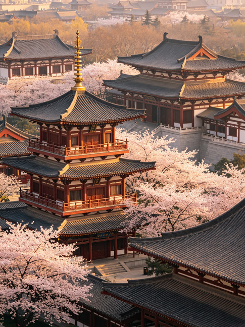 西安青竜寺｜楽遊原の盛唐桜の夢 | Trip.com 西安