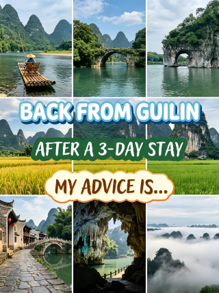 Don’t waste your time on a random 3-day, 2-night trip in Guilin