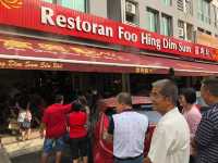 long queue Dim Sum in the morning @Puchong 🇲🇾