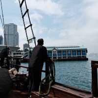 香港｜欣賞維港景色《張保仔帆船》⛵️