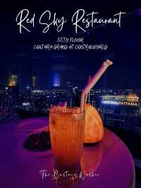 นั่งชิลชมกรุงยามค่ำคืนที่ Red Sky Restaurant