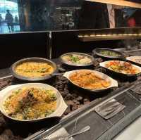 台北美食，晶華酒店Buffet 柏麗廳，異國料理種類多、海鮮新鮮、生魚片、壽司🍣、甜點任選！