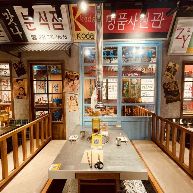 🐷80年代炭火烤肉🇰🇷@深圳街邊鐵桶韓國烤肉料理