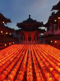 ไหว้พระ ถ่ายรูปโคมไฟที่วัด #Sanfong วัดดังในเกาสง