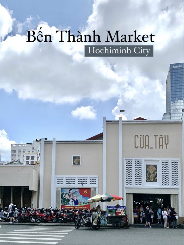 Ben Thanh Market ตลาดเบ๊นถั่ญ 📍Hochiminh 