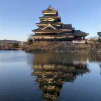 日本松本城 現存最古老嘅重六層式城鎮