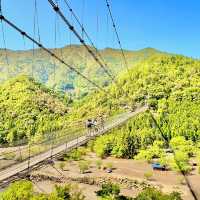 谷瀬の吊り橋