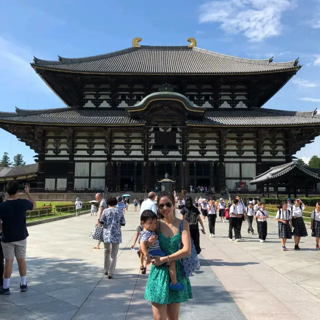 The Majestic Todaiji Temple in Nara