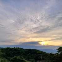 德島眉山山頂靜觀日落🌇