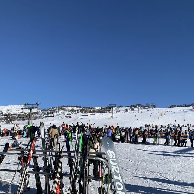 Snow in July - Perisher Valley