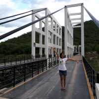 ชมวิวสะพานแขวนเชื่อมใจ ไฮไลท์เขื่อนแม่กวง