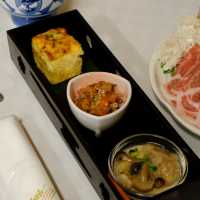 日本住宿篇，豬肉涮涮鍋晚餐