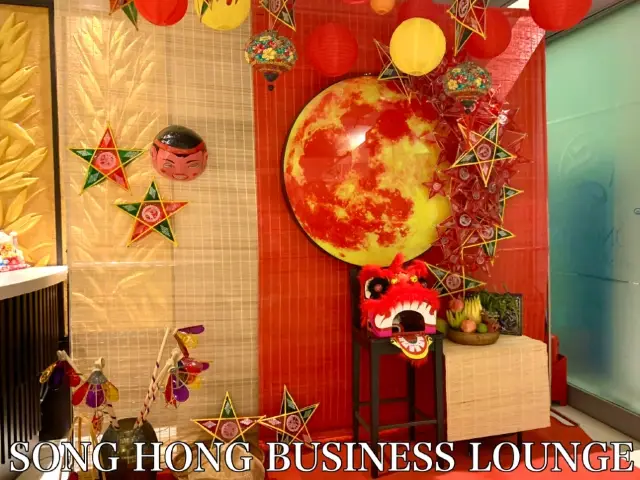 ベトナム　ベトナム観光　ノイバイ国際空港のSONG HONG BUSINESS LOUNGEは最高だぞ！