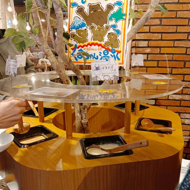 涉谷人氣打卡餐廳~🐻熊仔浸溫泉一人火鍋