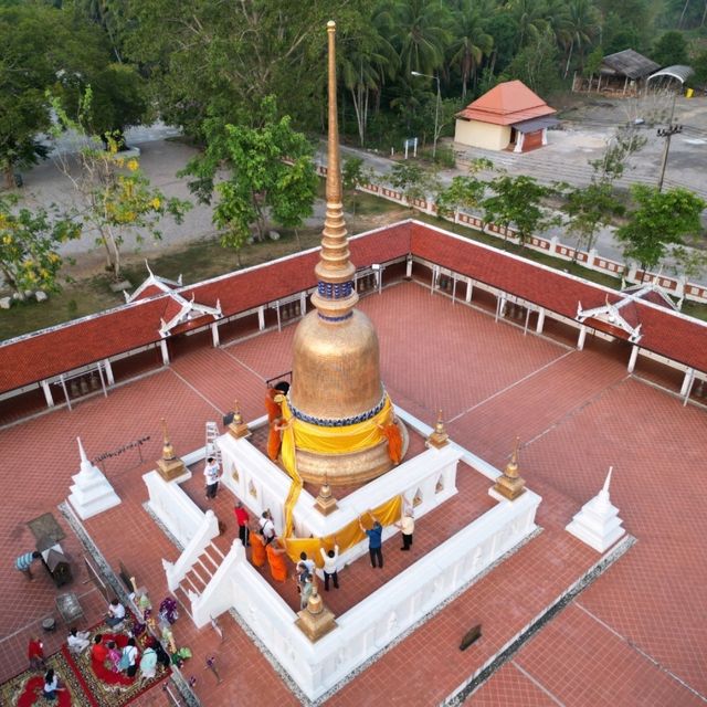 ภาพหาชมยาก ที่พระบรมธาตุสวี ณ ชุมพร 