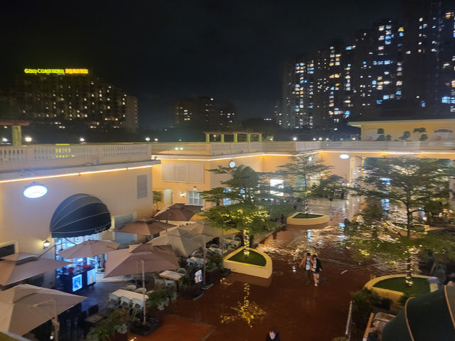 美食配美景