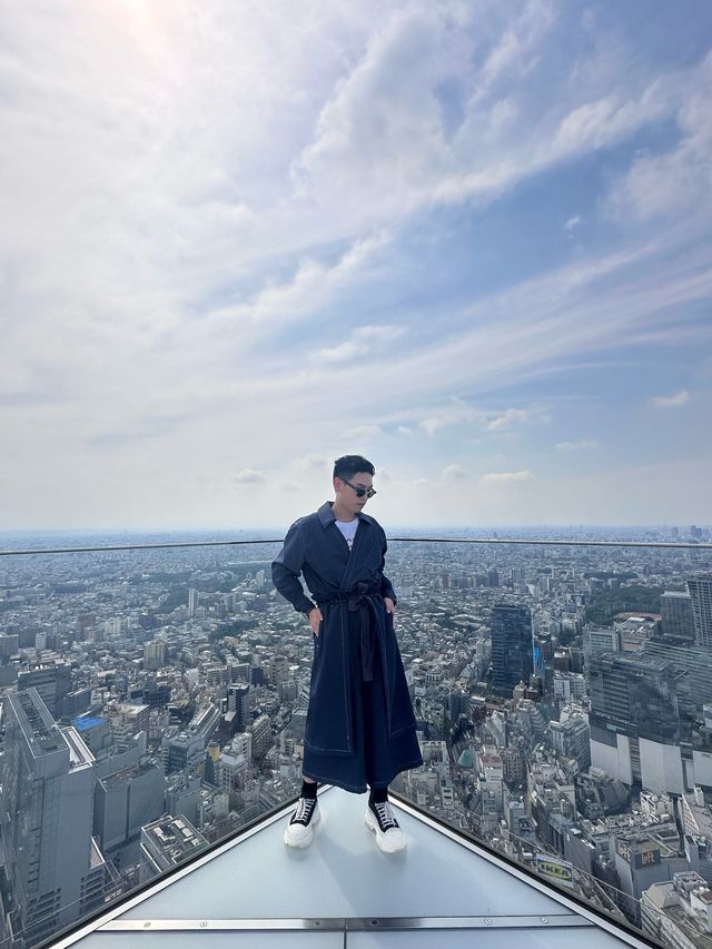 渋谷sky 可以看到全東京市區的景點之一
