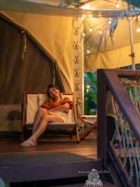 นอนเต๊นท์สุดหรู แช่บ่อน้ำธรรมชาติ @Hintok River Camp