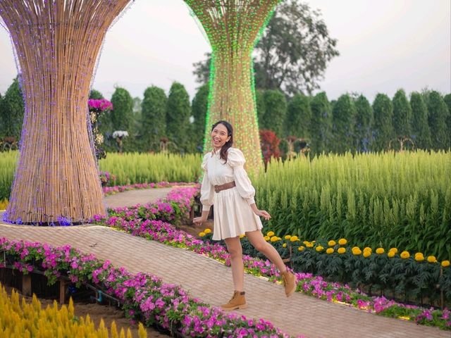 สวนดอกไม้สุดอลังการ @ กาญจนบุรี