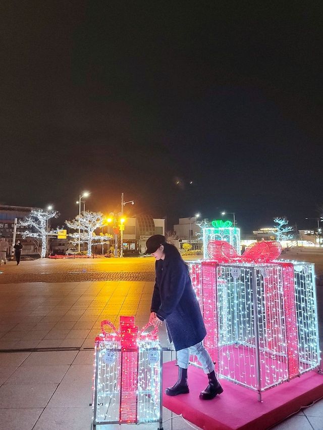 대왕곰돌이와 함께하는 부산 빛축제✨️