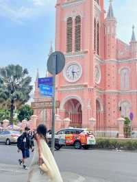 越南🇻🇳胡志明粉色教堂⛪️