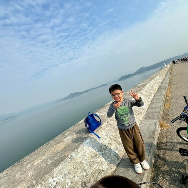 親子好去處！親親大自然～親子踏單車、鴨子船、燒烤～