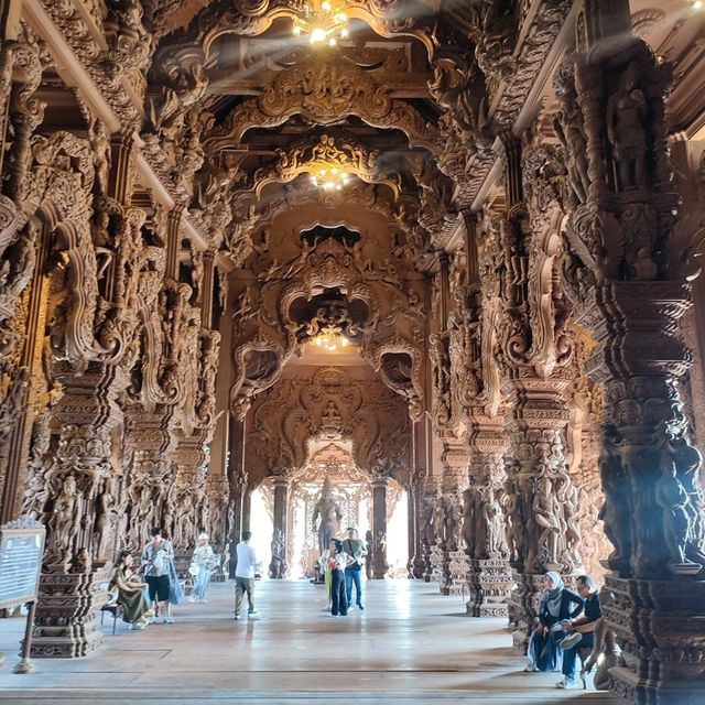 "Wooden Marvel:  Sanctuary of Truth