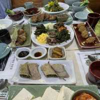 韓国食レポ番組(チャン・グンソクさん出演回)味噌作りのランチ営業のお店