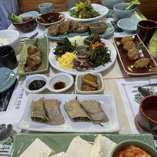 韓国食レポ番組(チャン・グンソクさん出演回)味噌作りのランチ営業のお店