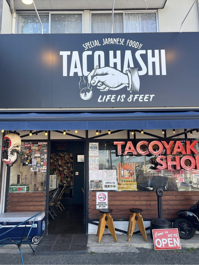 【福岡グルメ】作り置きはしないたこ焼き屋さん🐙出来たて熱々を食べよう！