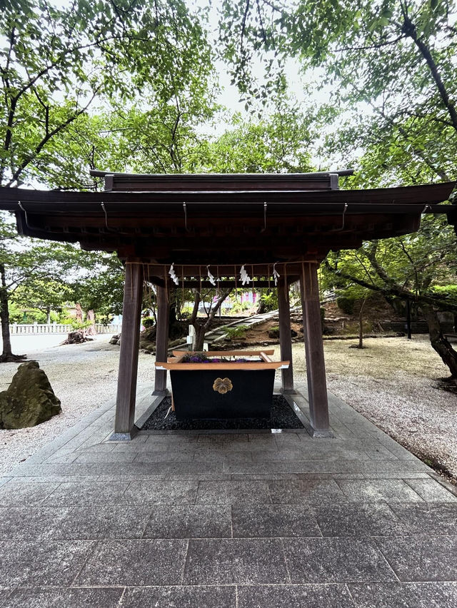 【北九州】水無月花手水あじさいがきれい『日峯神社』