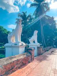 รอบซุ้มประตูพญานาคที่ วัดภูมินทร์