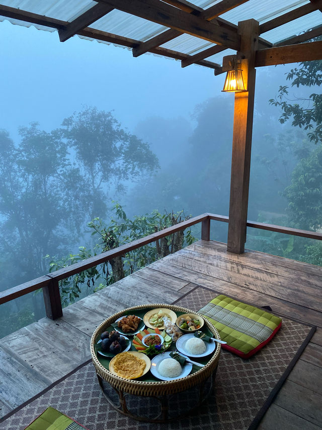 ที่พักดอยสกาด | จ.น่าน 🏡⛰️🌧️🪵