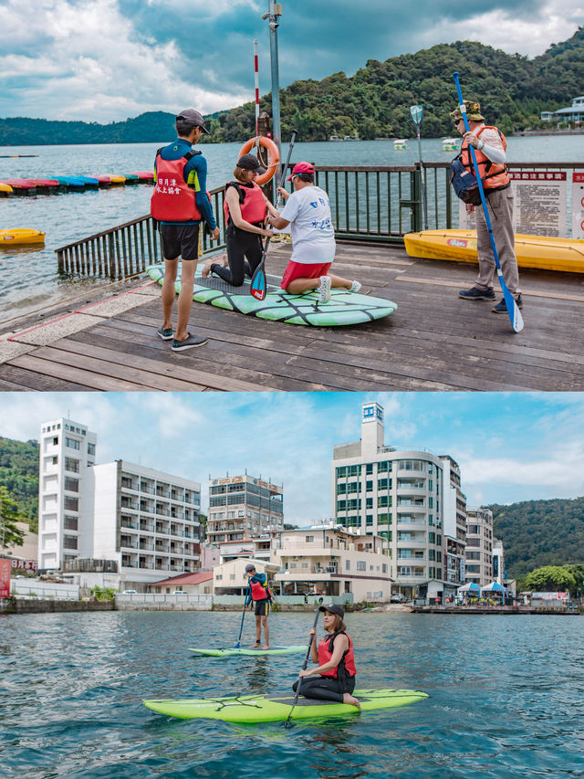 Sun moon lake Watersport พายคายัคชมวิวทะเลสาป