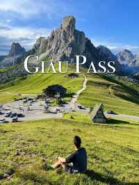 Dolomites Giau Pass 