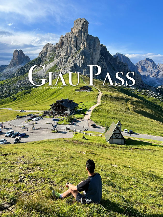 Dolomites Giau Pass 