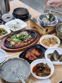장안사 근처 오리고기에 질렸다면 웰빙식당, 장안나물밥