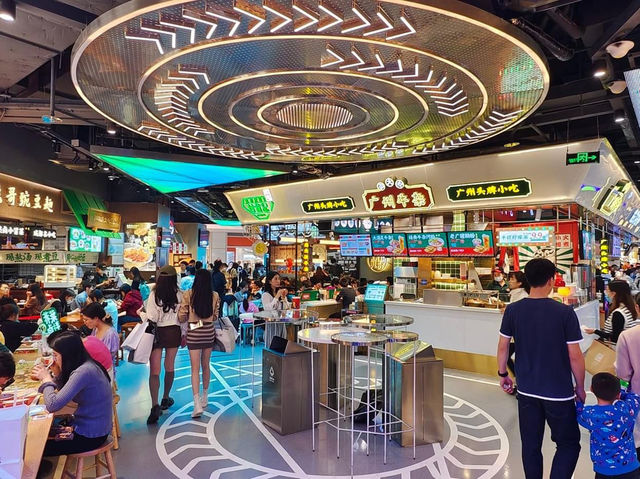 「前海一方城」Food Court：¥2自助麻辣燙，適合8月遊玩