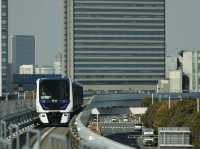 [東京散策] 欣賞東京灣摩登景色的臨海鐵道