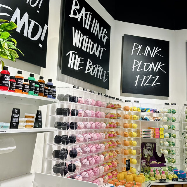 Vibrant Bath Bombs and a Sensory Delight at Lush KLCC