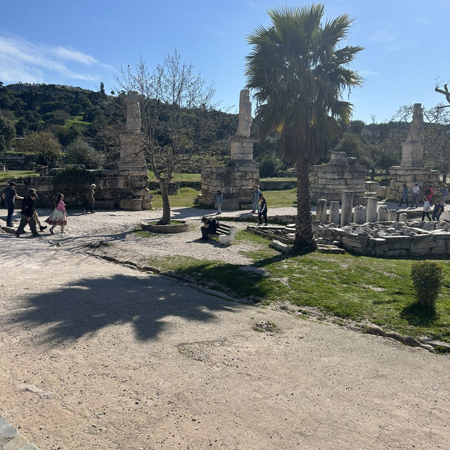ギリシャ旅行　古代アゴラ