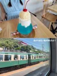 「可愛すぎる！」と話題の富士山クリームソーダ🗻