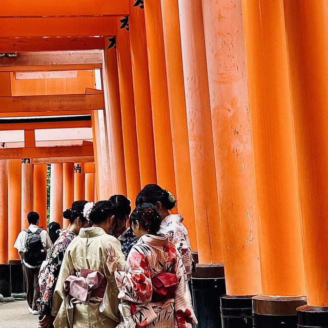 Wonderful day at Fushimi Inari Taisha