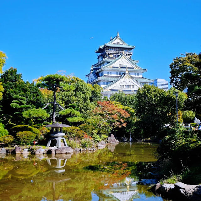景點推薦：大阪城公園，感受歷史與寧靜的綠意